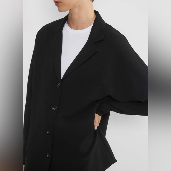 Wilfred Freeform Shirt in Black, Size Small - Picture 7 of 14